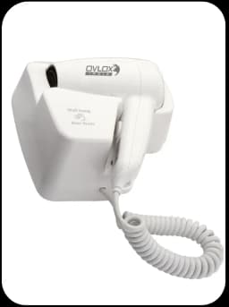 Ovlox India in-room hair dryer.